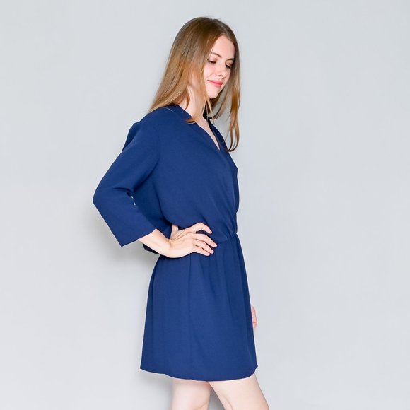 AMANDA UPRICHARD Venus Surplice Mini Dress NWT Medium - Picture 4 of 7